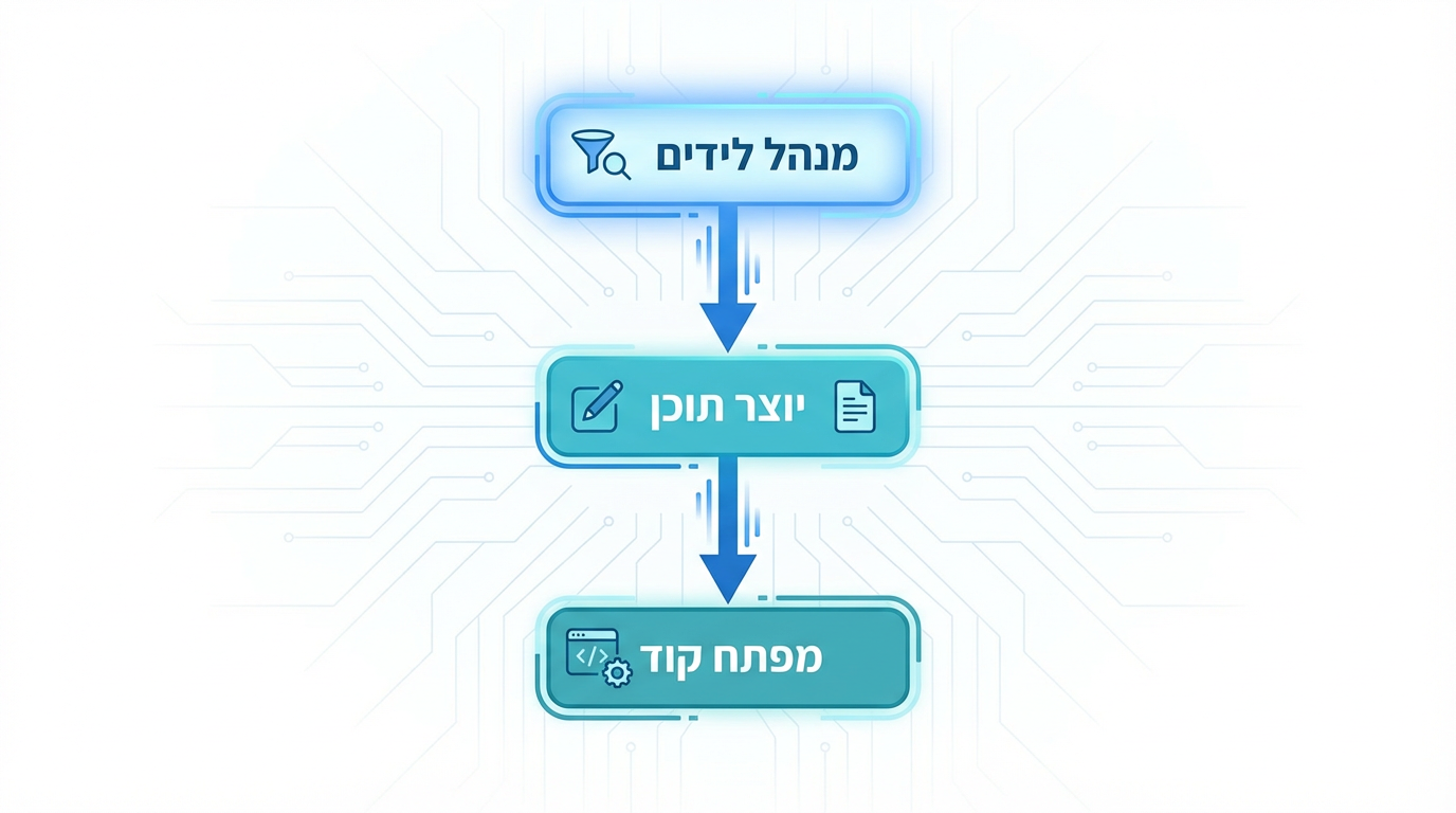 AI Agents Workflow - Lead Agent, Content Agent, Code Agent